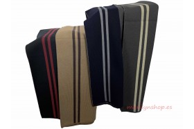 Bufanda con dos líneas